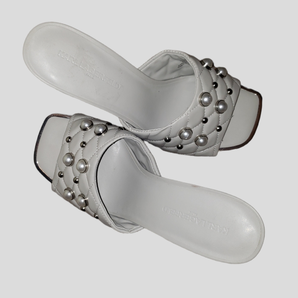 Karl Lagerfeld Size 9.5 Women High Heels
